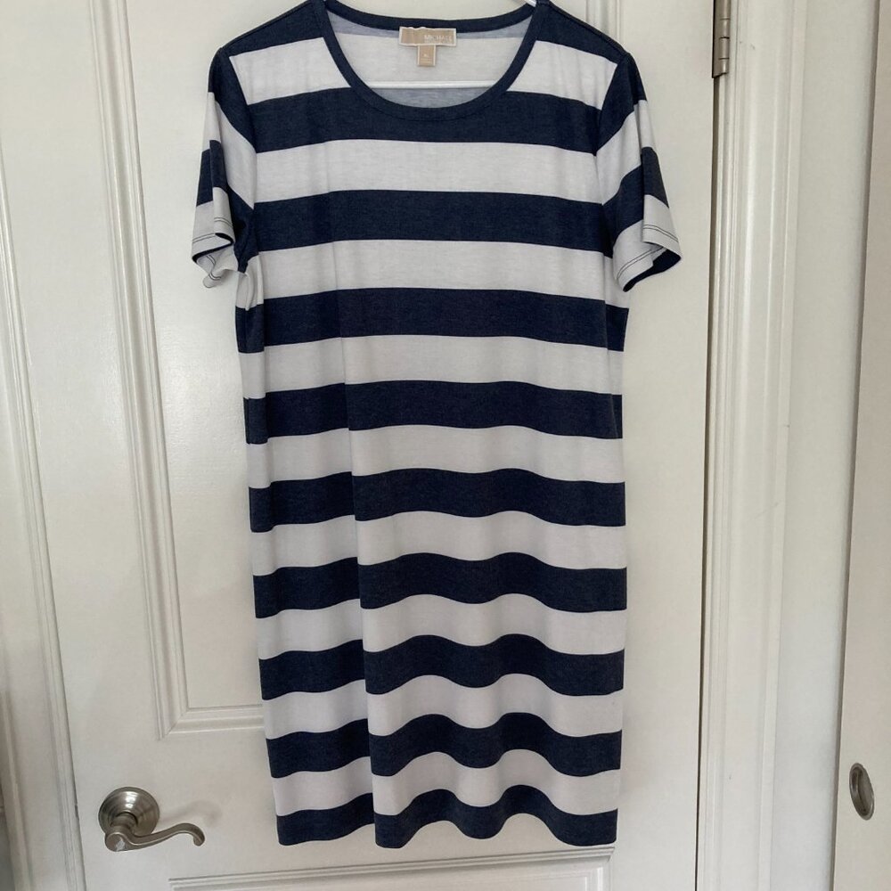 Michael Kors navy & white dress